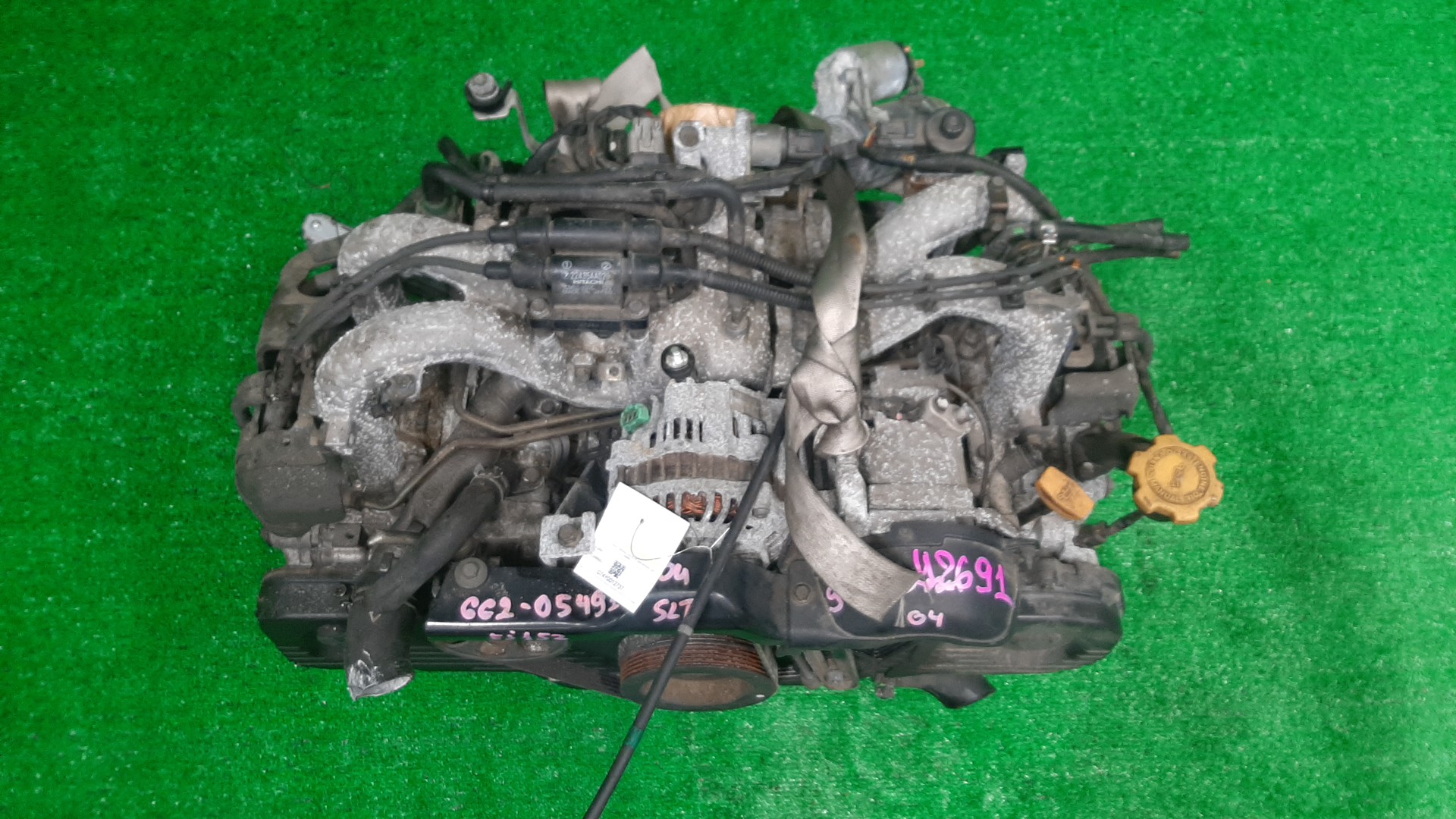 Двигатель SUBARU IMPREZA GG2, GG3, GD3, GD2 EJ152 EJ152DW7AE 1 ракурс