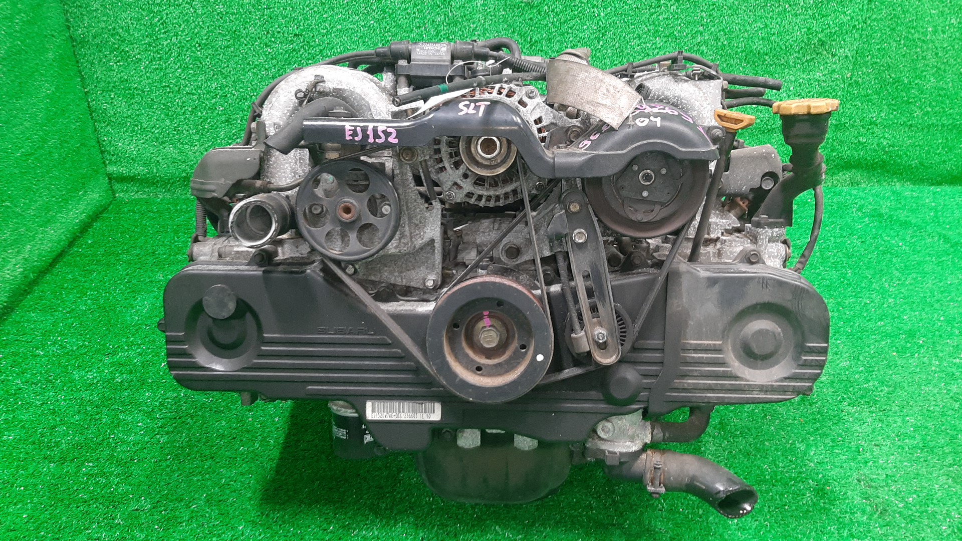 Двигатель SUBARU IMPREZA GG2, GG3, GD3, GD2 EJ152 EJ152DW7AE 2 ракурс