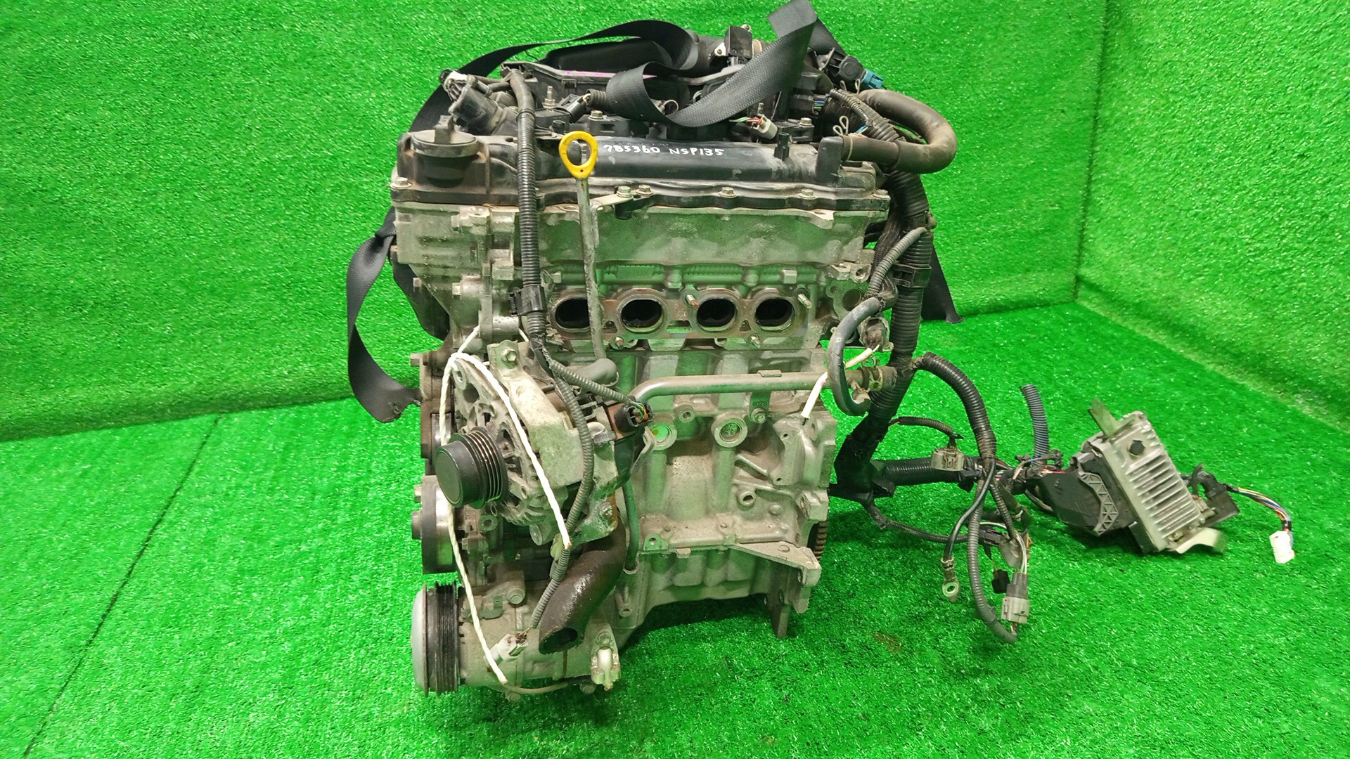 Двигатель TOYOTA VITZ NSP135 1NR-FE 0961114 4 ракурс