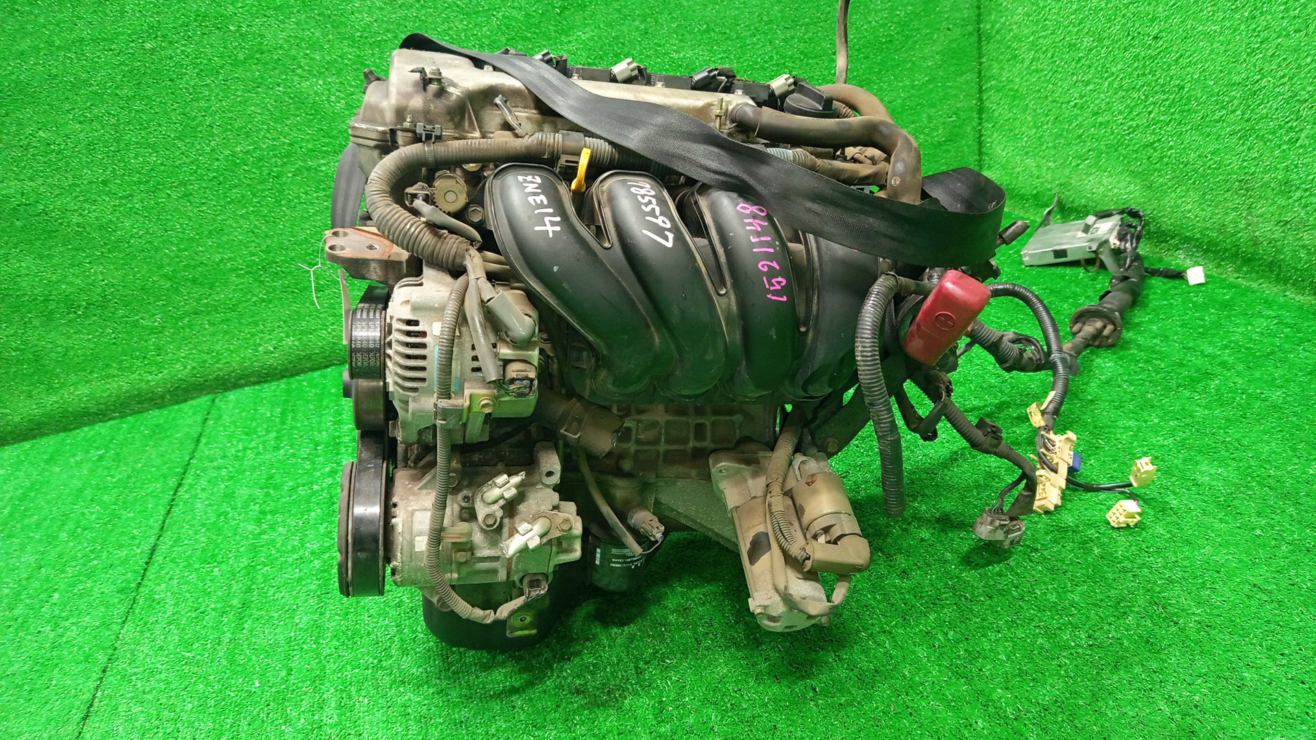Двигатель TOYOTA COROLLA, PREMIO, COROLLA SPACIO, WISH, ALLION, COROLLA FIELDER, ALLEX, COROLLA RUNX, WILL VS ZZE124, ZZT245, ZZE124N, ZNE14G, ZZE124G, ZZE129 1ZZ-FE MEX 4 ракурс