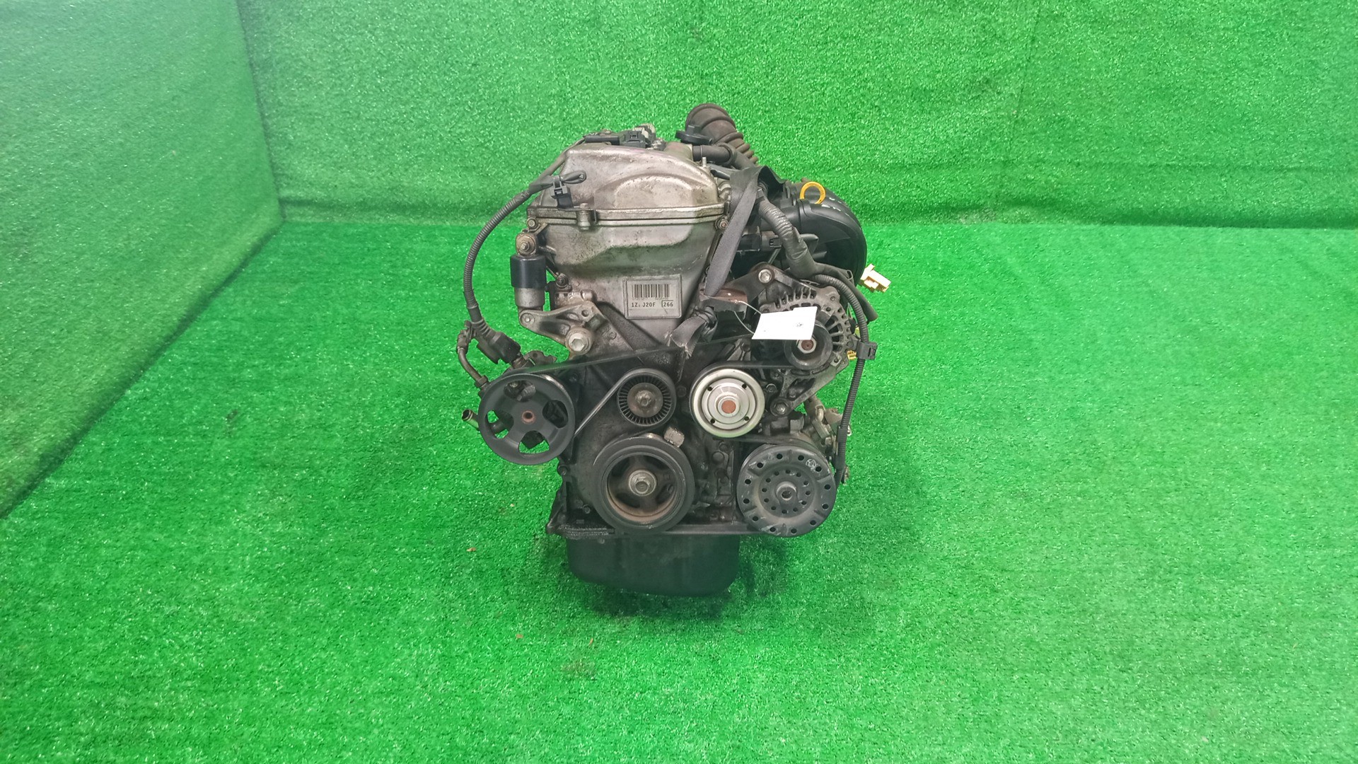 Двигатель TOYOTA COROLLA, PREMIO, COROLLA SPACIO, WISH, ALLION, COROLLA FIELDER, ALLEX, COROLLA RUNX, WILL VS ZZE124, ZZT245, ZZE124N, ZNE14G, ZZE124G, ZZE129 1ZZ-FE MEX 2 ракурс