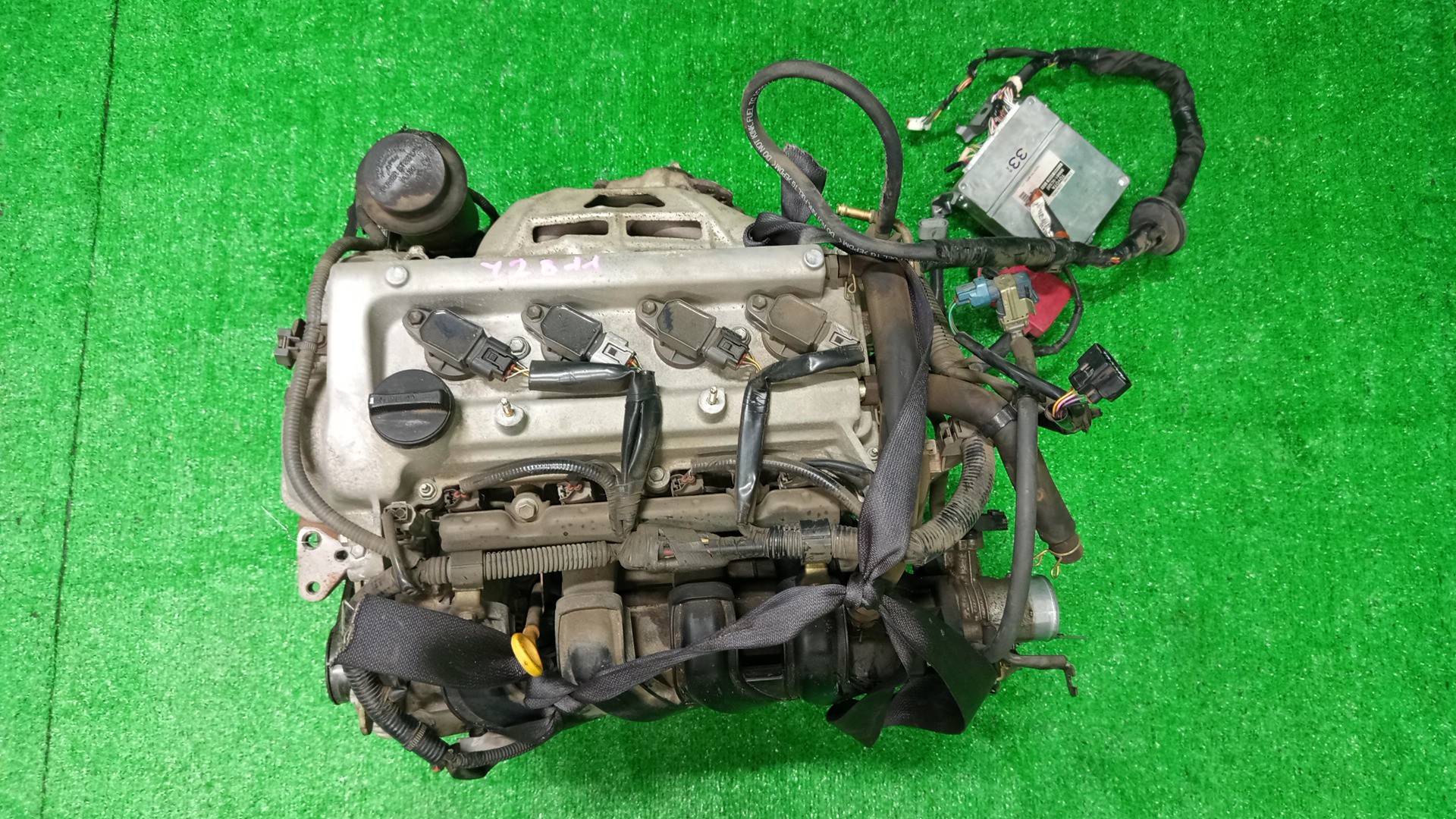 Двигатель TOYOTA FUNCARGO, IST, VITZ, WILL VI, PROBOX, BB, PORTE, WILL CYPHA NCP20, NCP60, NCP10, NCP19, NCP50V, NCP30, NNP10, NCP70 2NZ-FE 3437344 1 ракурс