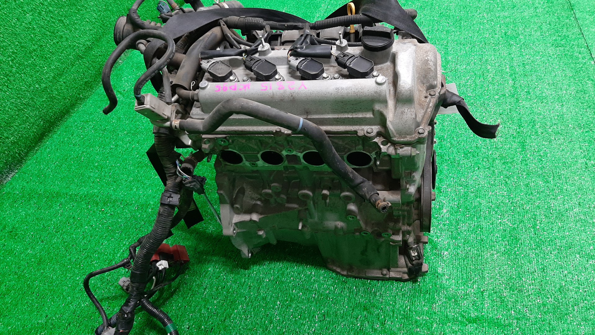 Двигатель TOYOTA VITZ, BELTA NCP95, NCP96 2NZ-FE ELECTRO 3 ракурс