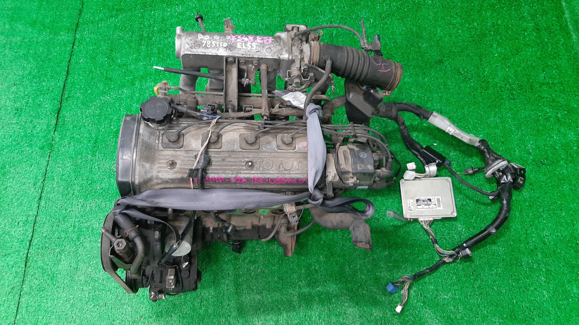 Двигатель TOYOTA CORSA, TERCEL, COROLLA II EL45, EL55 5E-FE TPAM 1 ракурс