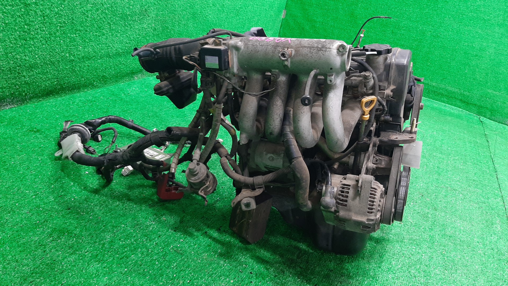 Двигатель TOYOTA CORSA, TERCEL, COROLLA II EL45, EL55 5E-FE TPAM 3 ракурс