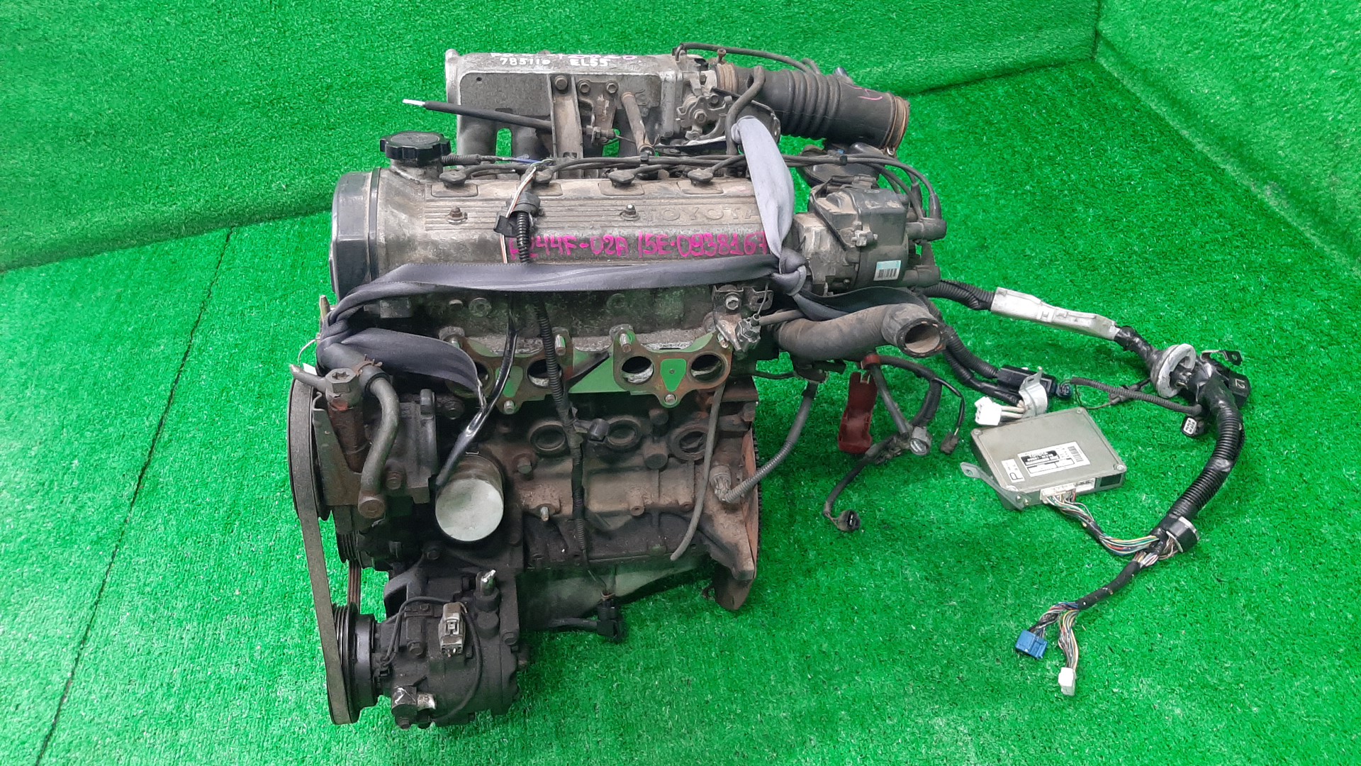 Двигатель TOYOTA CORSA, TERCEL, COROLLA II EL45, EL55 5E-FE TPAM 4 ракурс