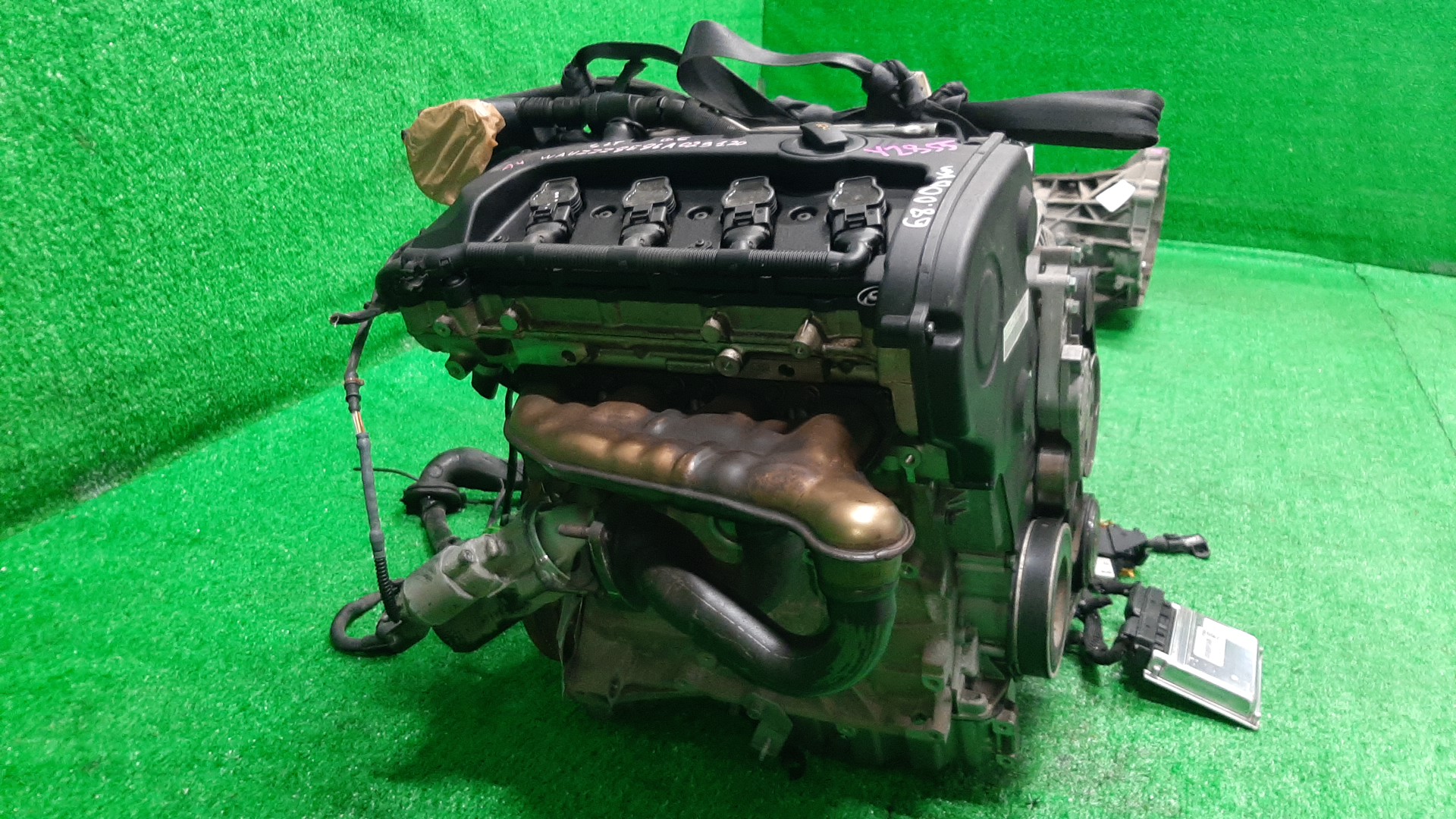 Двигатель AUDI A4 8ED, 8EALT, 8E, 8E5, 8EC, B7 ALT BLACK 3 ракурс Двигатель AUDI A4 8ED, 8EALT, 8E, 8E5, 8EC, B7 ALT BLACK 3 ракурс