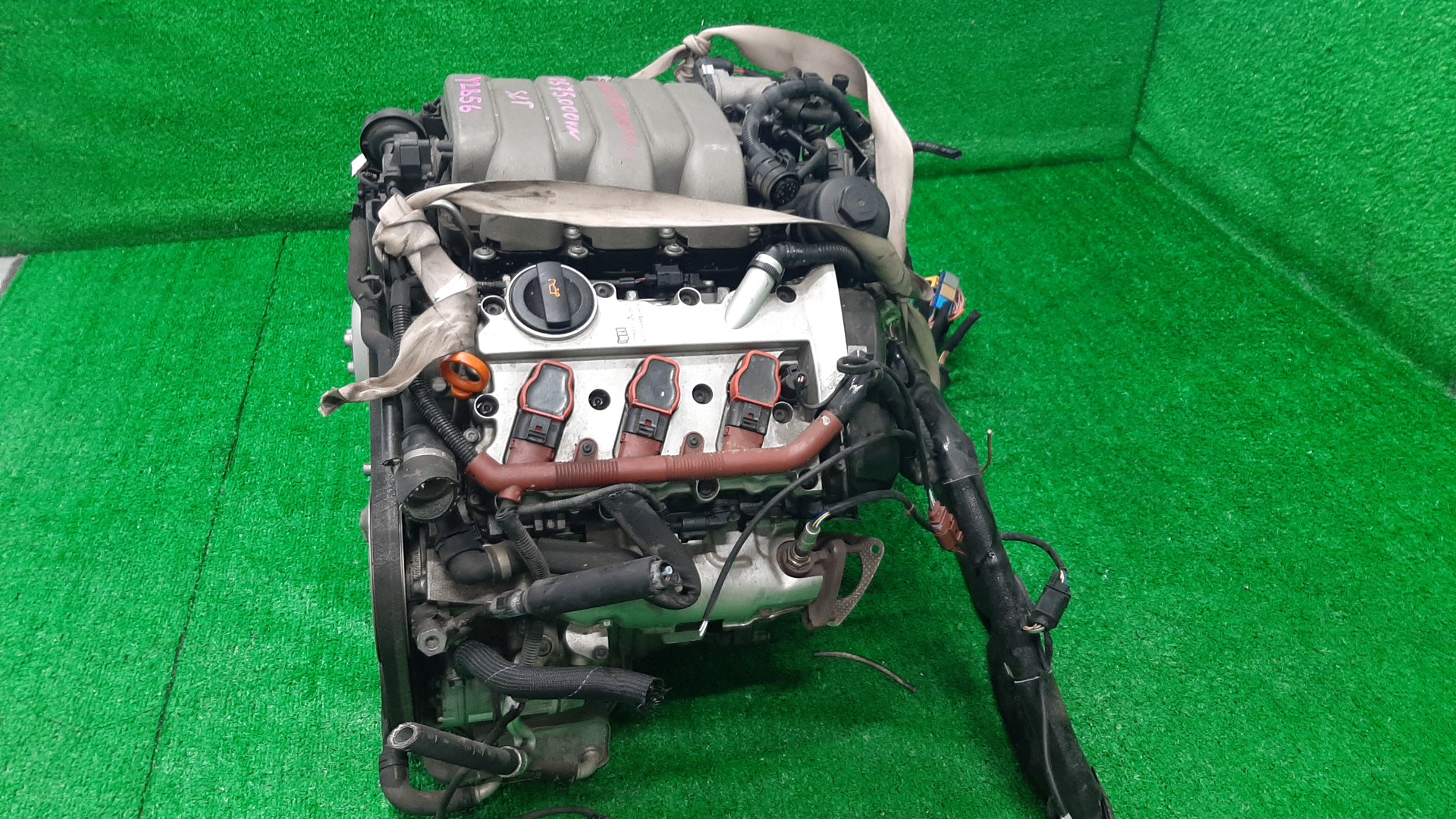 Двигатель AUDI A6, A4 C6, 4F5, 4F2, 8ED, 8E, 8HE, 8H7, 8EC, B7 AUK 023558 4 ракурс Двигатель AUDI A6, A4 C6, 4F5, 4F2, 8ED, 8E, 8HE, 8H7, 8EC, B7 AUK 023558 4 ракурс