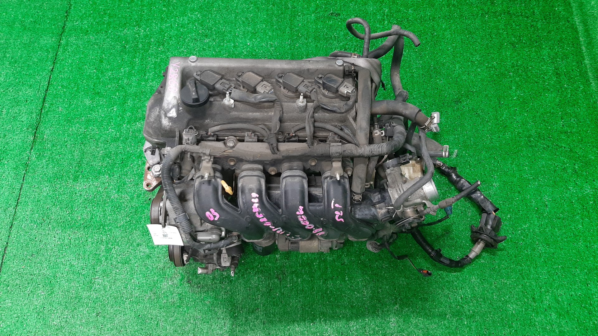 Двигатель TOYOTA COROLLA, COROLLA SPACIO, COROLLA FIELDER, ALLEX, COROLLA RUNX, WILL VS NZE121, NZE121N, NZE121G, NZE127 1NZ-FE MEX 1 ракурс