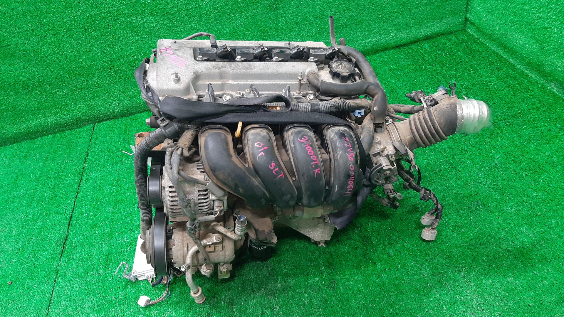 Двигатель TOYOTA VISTA, VISTA ARDEO ZZV50, ZZV50G 1ZZ-FE 2MOD 4 ракурс Двигатель TOYOTA VISTA, VISTA ARDEO ZZV50, ZZV50G 1ZZ-FE 2MOD 4 ракурс