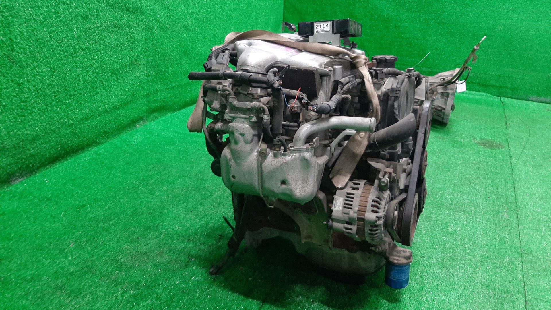 Двигатель MITSUBISHI PAJERO IO H76W, H66W 4G93 MD356425 3 ракурс