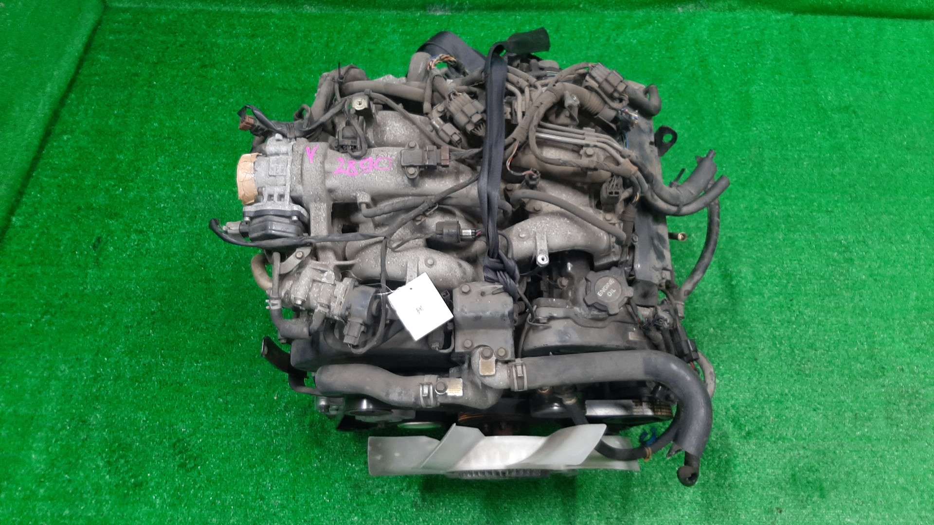 Двигатель MITSUBISHI PAJERO V75W, V65W 6G74 MD367152 1 ракурс