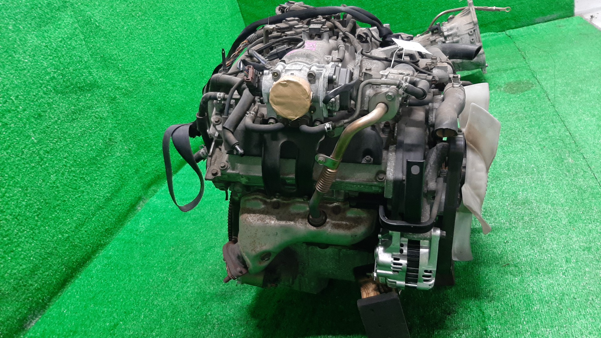 Двигатель MITSUBISHI PAJERO V75W, V65W 6G74 MD367152 3 ракурс