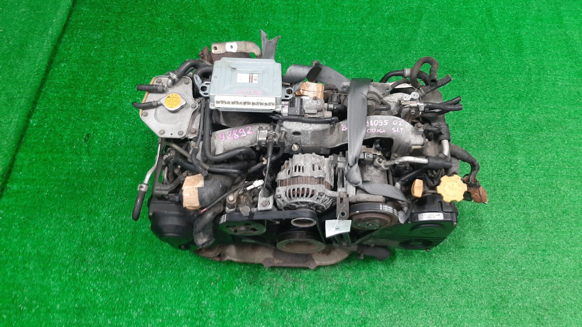Двигатель SUBARU IMPREZA WRX GGB, GDB, GDA, GGA EJ205 EJ205DX4BE 1 ракурс