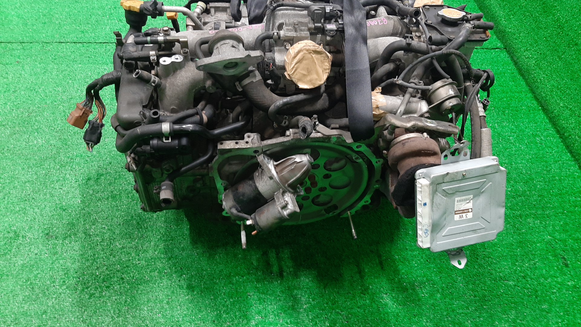 Двигатель SUBARU IMPREZA WRX GGB, GDB, GDA, GGA EJ205 EJ205DX4BE 5 ракурс