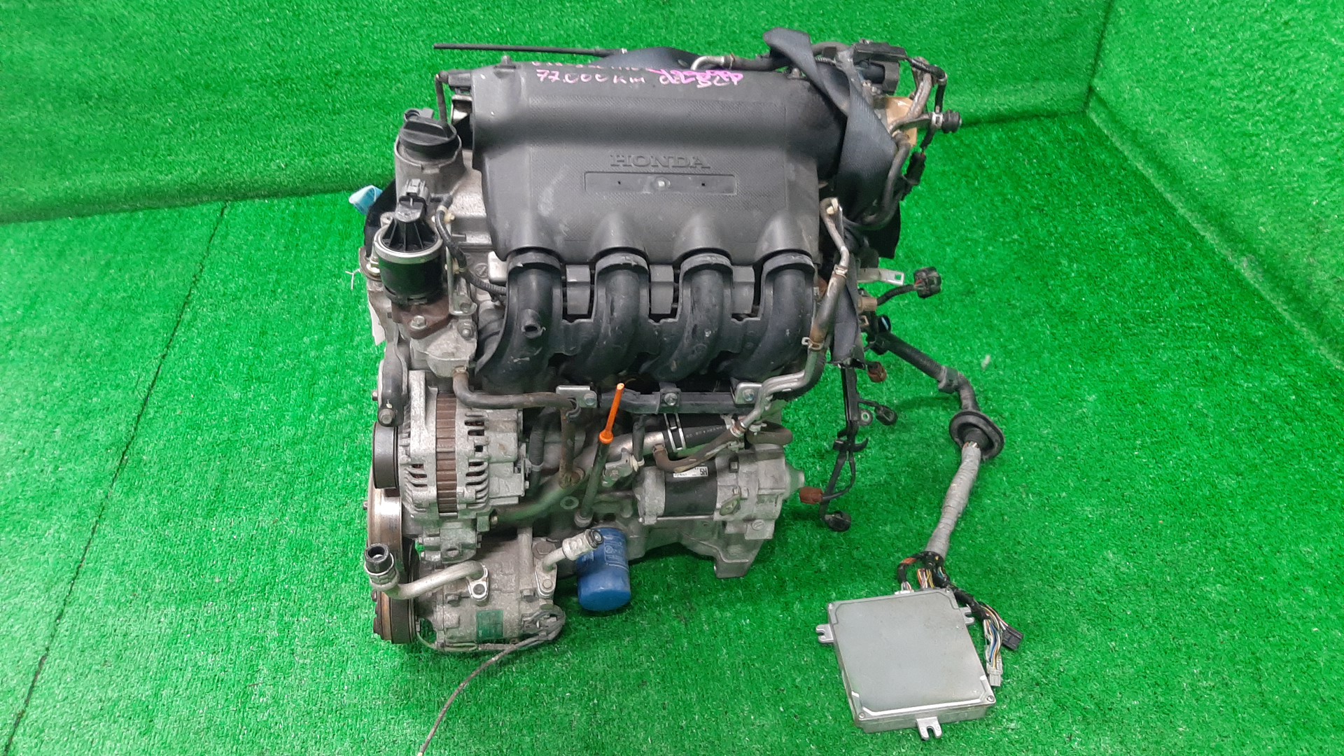 Двигатель HONDA AIRWAVE GJ1, GJ2 L15A VTEC 4 ракурс Двигатель HONDA AIRWAVE GJ1, GJ2 L15A VTEC 4 ракурс