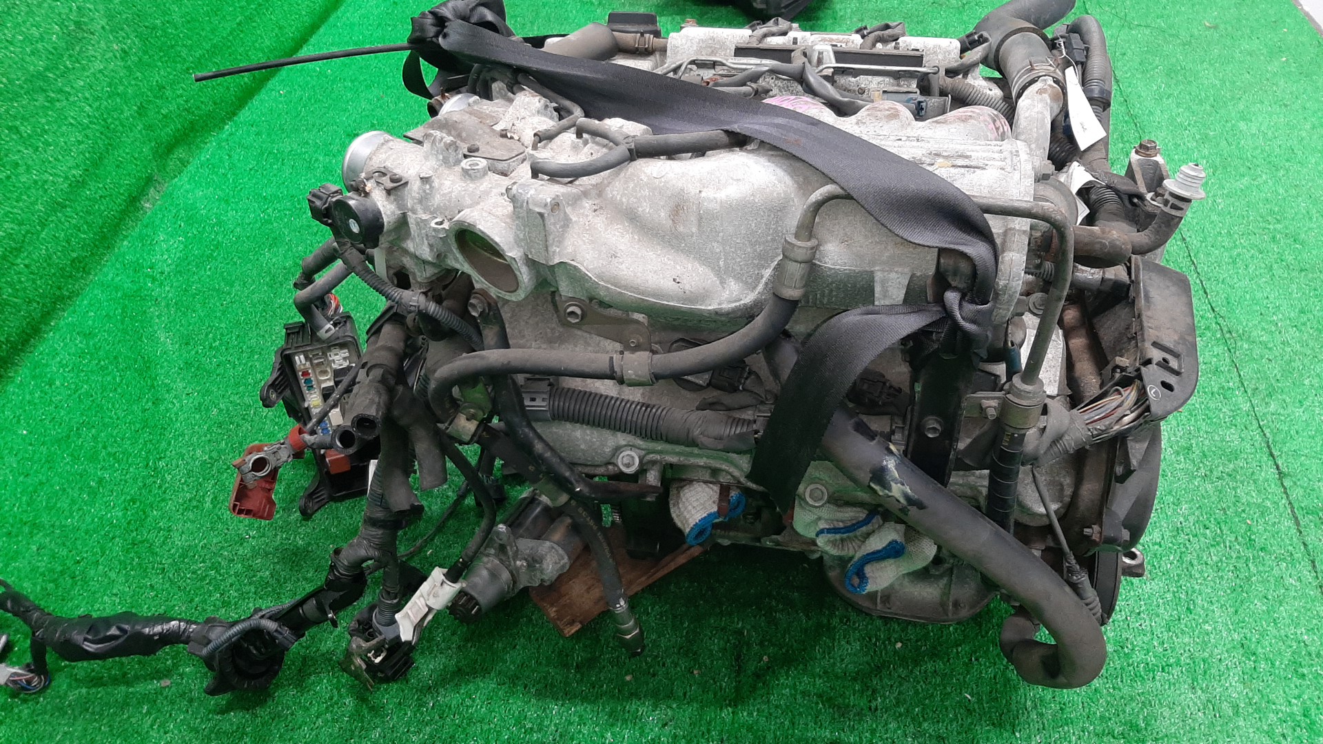 Двигатель TOYOTA ALPHARD MNH10W 1MZ-FE 1MOD 4 ракурс Двигатель TOYOTA ALPHARD MNH10W 1MZ-FE 1MOD 4 ракурс