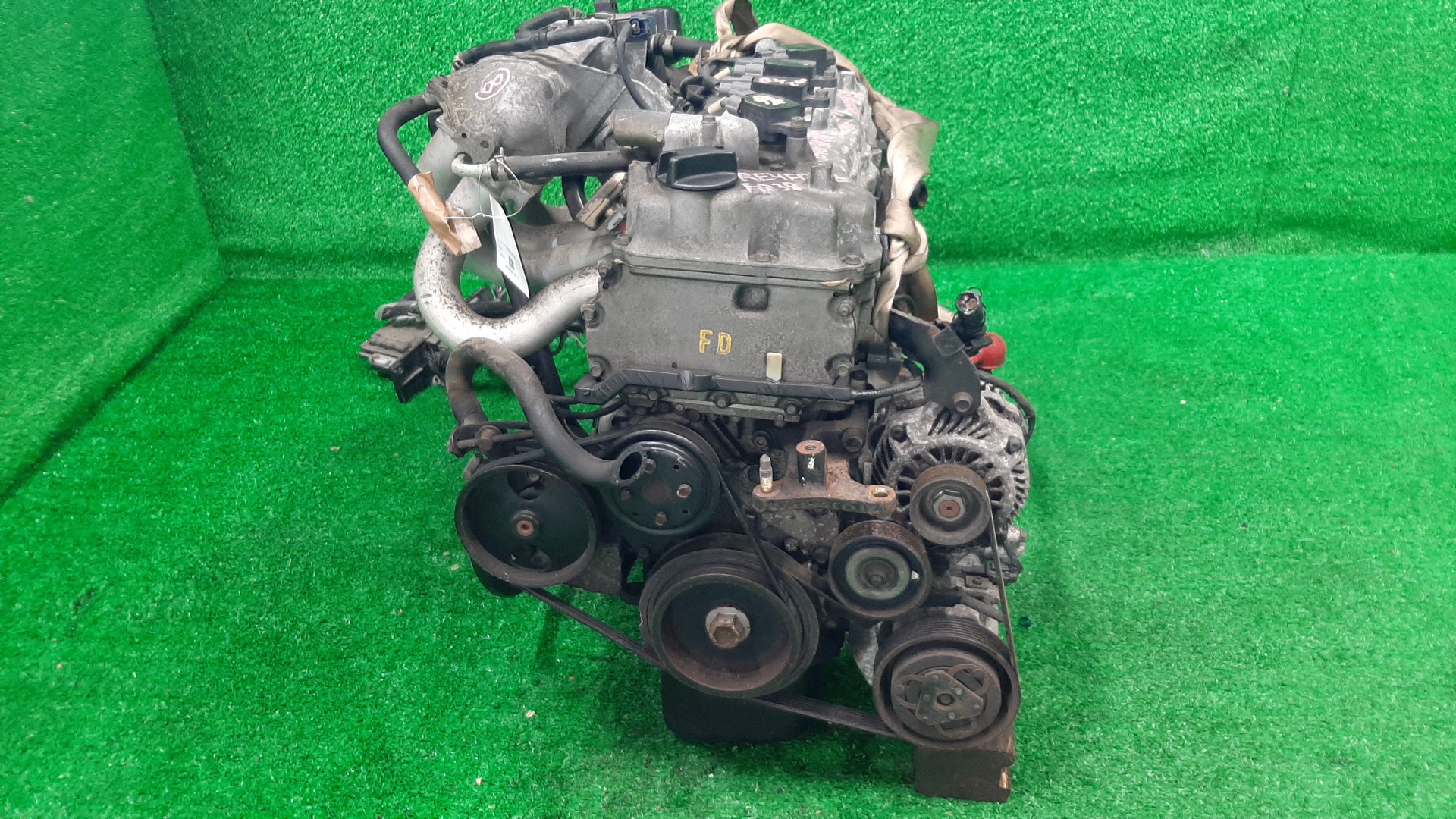 Двигатель NISSAN AD, SUNNY, WINGROAD, ALMERA, BLUEBIRD SYLPHY Y11, VFY11, FB15, WFY11, N16, FG10 QG15DE ELECTRO 2 ракурс