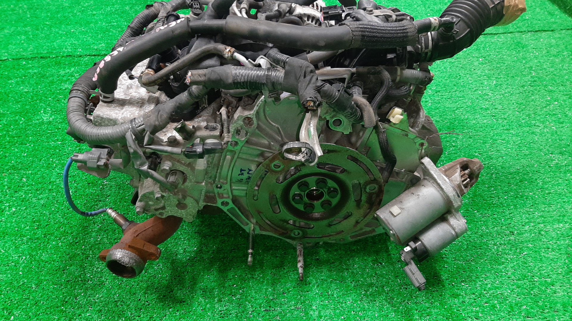 Двигатель DAIHATSU HIJET S321V KF H355850 5 ракурс
