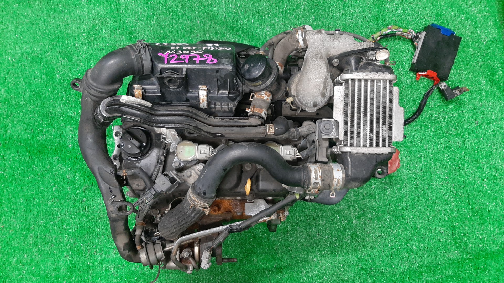 Двигатель DAIHATSU MIRA L275S KF-DET F131502 1 ракурс