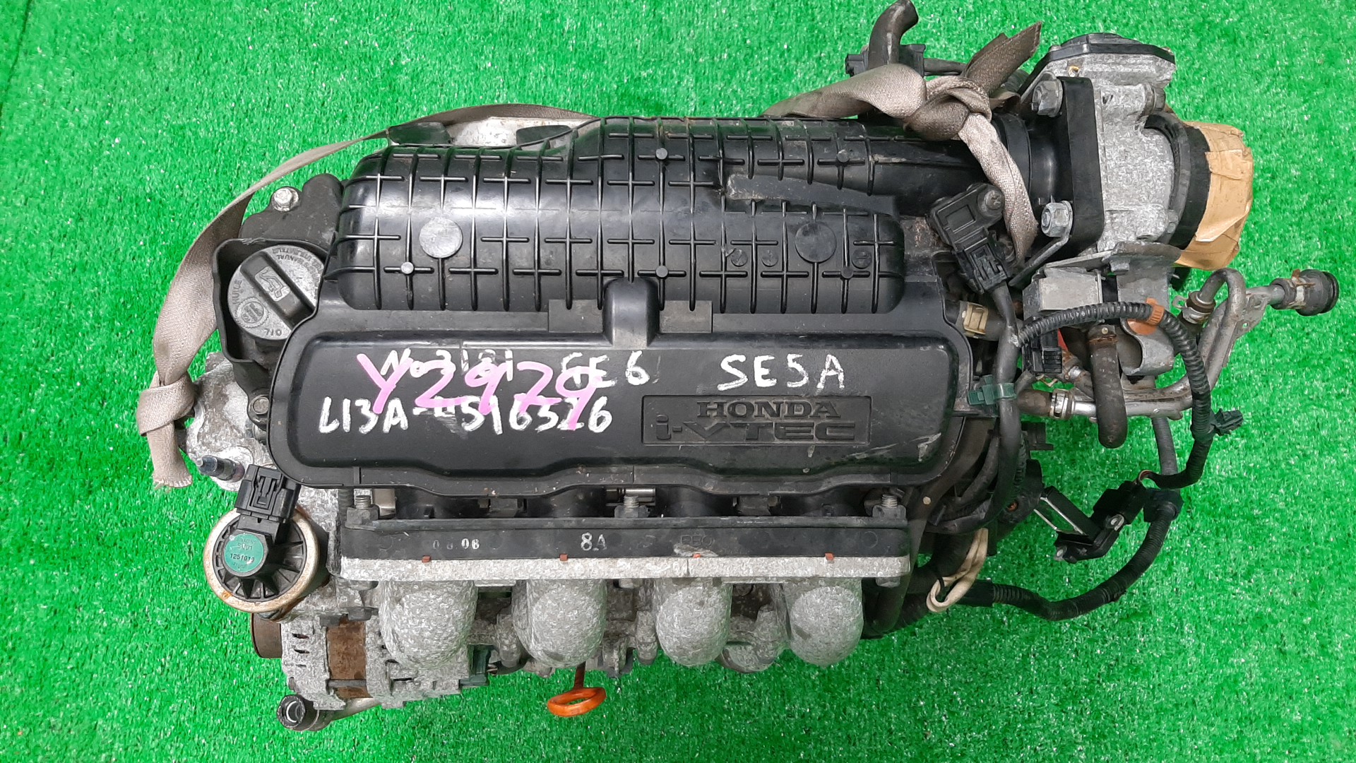 Двигатель HONDA FIT GE6 L13A 1MOD 1 ракурс Двигатель HONDA FIT GE6 L13A 1MOD 1 ракурс