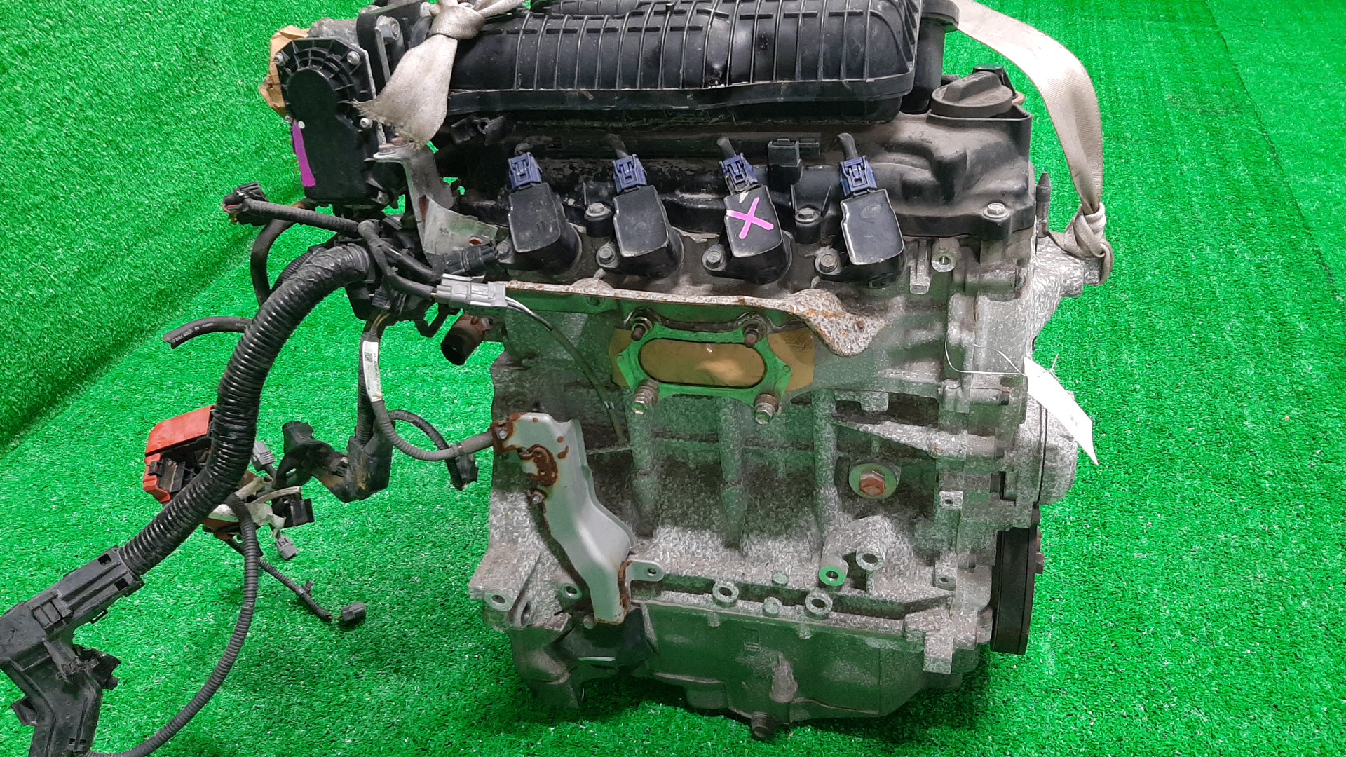 Двигатель HONDA FREED SPIKE, FREED GB3, GB4 L15A 1MOD 4 ракурс