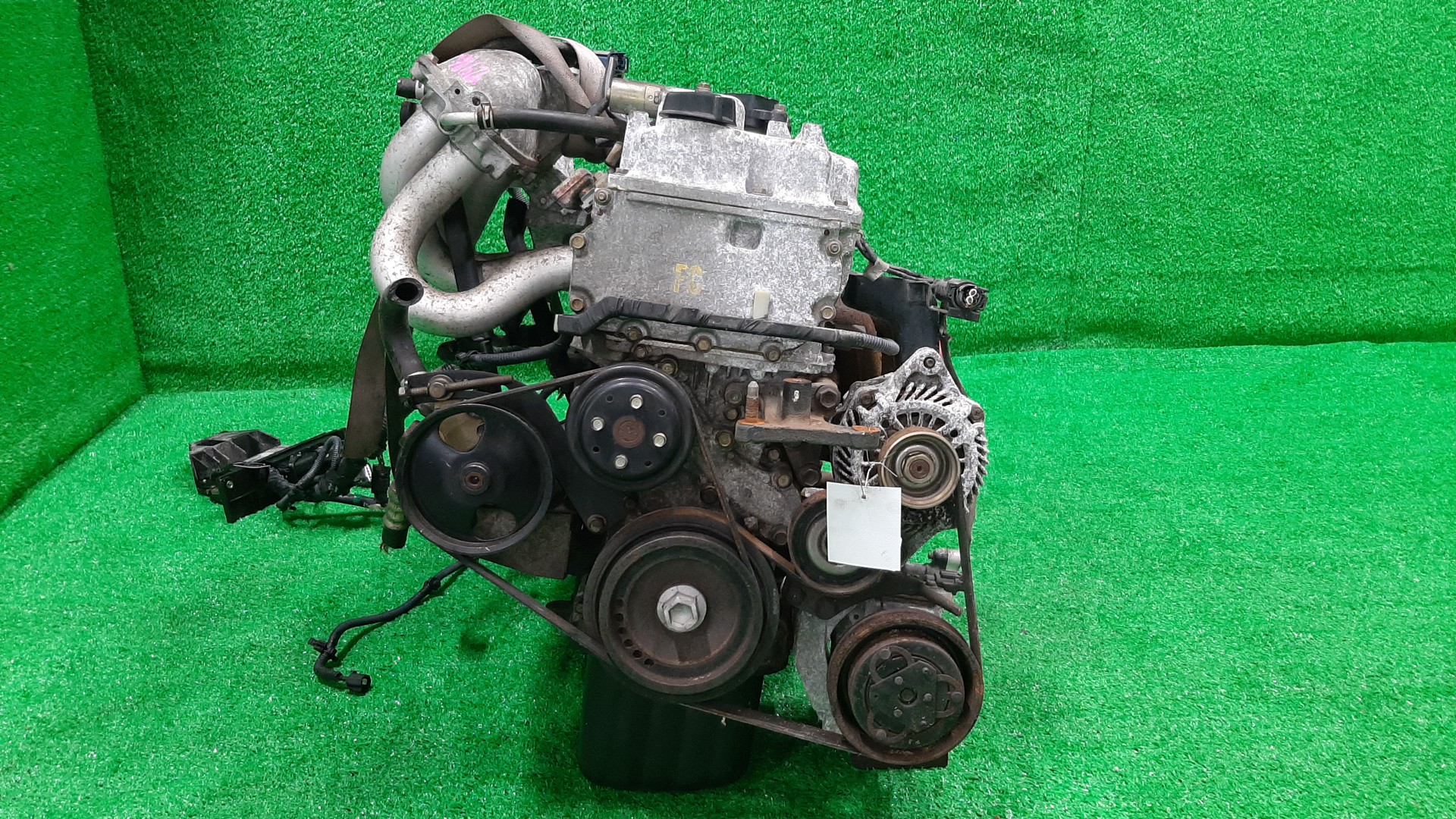 Двигатель NISSAN AD, SUNNY, WINGROAD, ALMERA, BLUEBIRD SYLPHY Y11, VFY11, FB15, WFY11, N16, FG10 QG15DE ELECTRO 2 ракурс