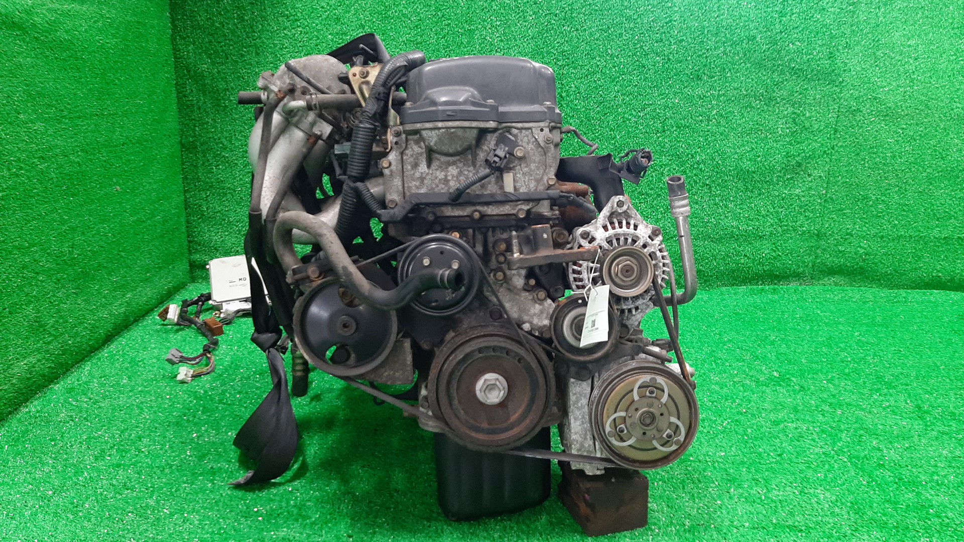 Двигатель NISSAN AVENIR, BLUEBIRD, EXPERT, PRIMERA, TINO, WINGROAD, ALMERA, BLUEBIRD SYLPHY W11, QU14, VW11, QP11, V10, WHY11, N16, G10, QG10 QG18DE MEXAH 2 ракурс
