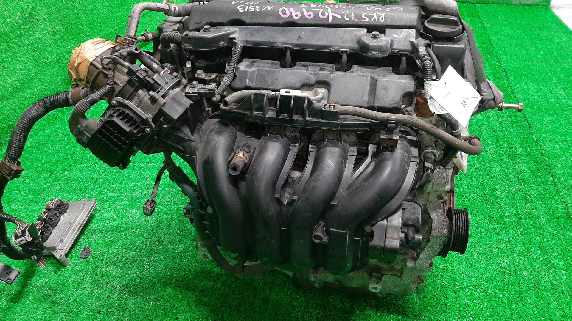 Двигатель HONDA STEPWGN RK1, RK5, RK3, RK7 R20A 4160497 4 ракурс Двигатель HONDA STEPWGN RK1, RK5, RK3, RK7 R20A 4160497 4 ракурс