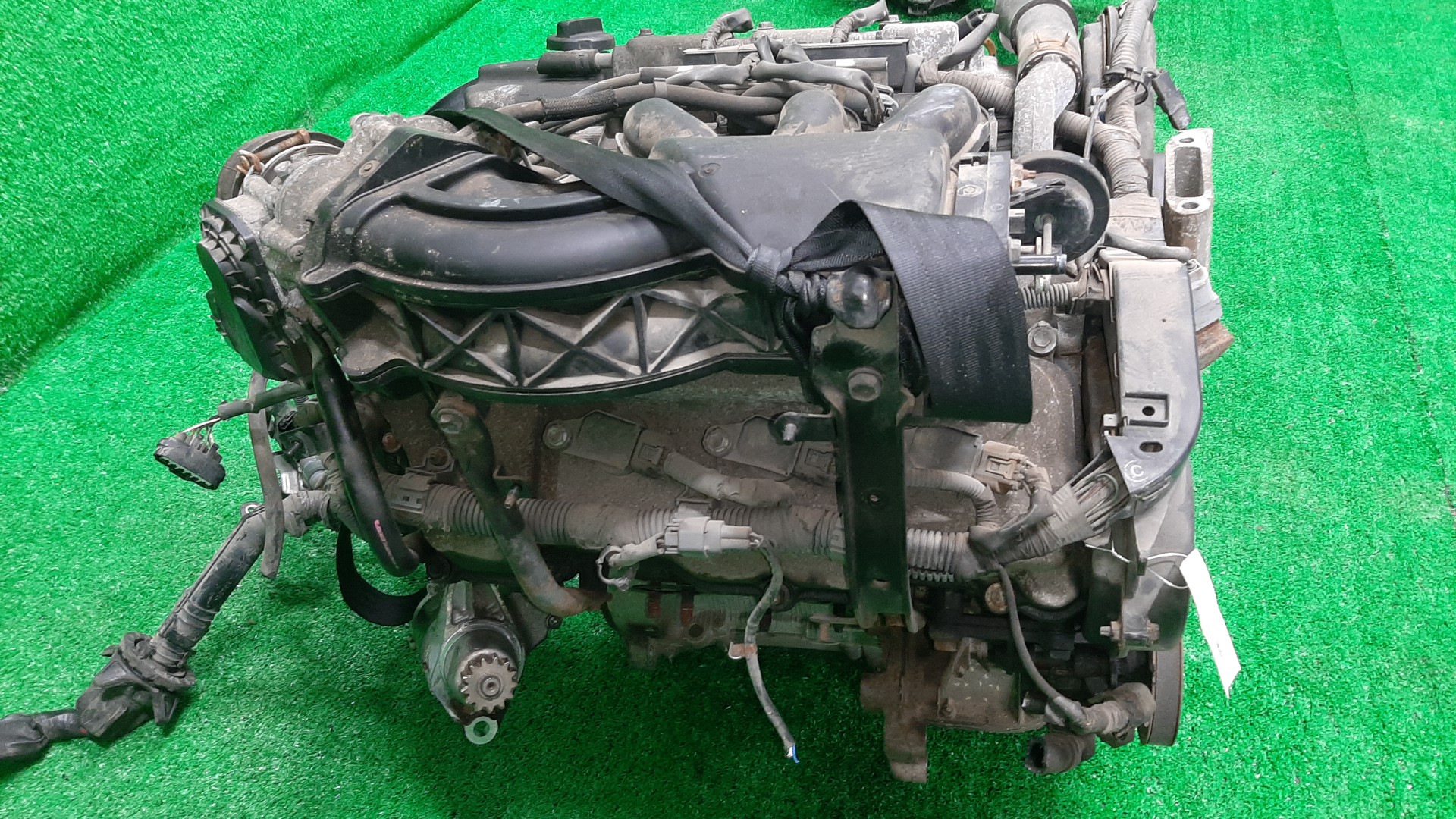 Двигатель TOYOTA ALPHARD MNH15W 1MZ-FE 2MOD 4 ракурс