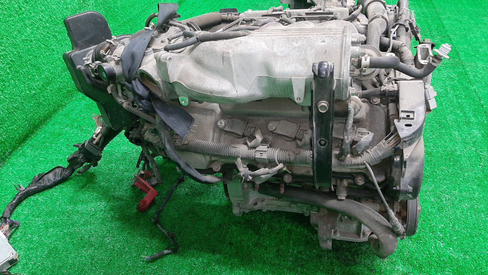 Двигатель TOYOTA ALPHARD MNH15W 1MZ-FE 1MOD 4 ракурс