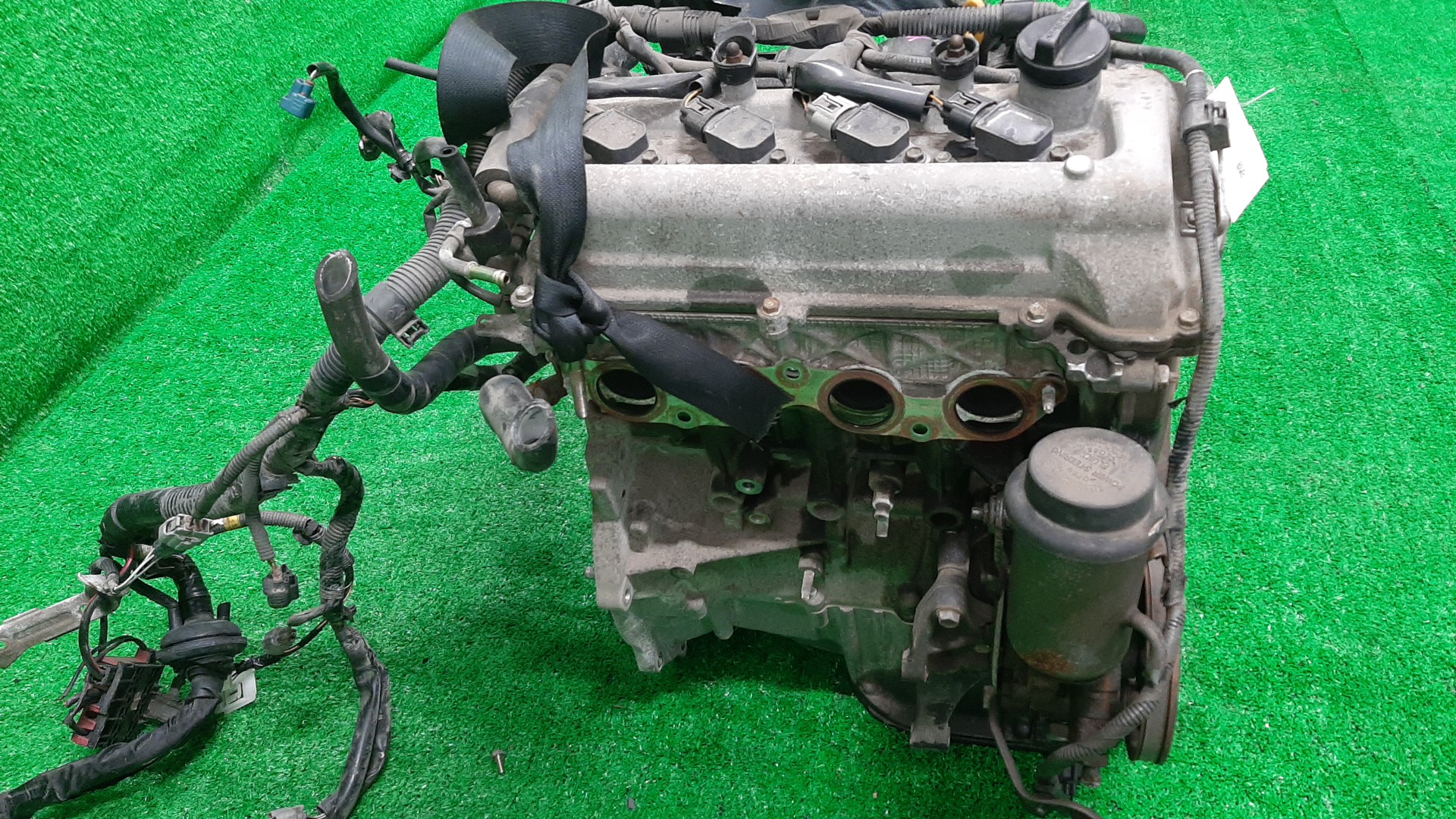 Двигатель TOYOTA FUNCARGO, IST, PLATZ, RAUM, VITZ, PROBOX, BB, PORTE, SIENTA, SUCCEED, WILL CYPHA NCP25, NCP65, NCP16, NCZ25, NCP15, NCP55V, NCP59G, NCP35, NNP15, NCP85G, NCP75 1NZ-FE A669995 4 ракурс