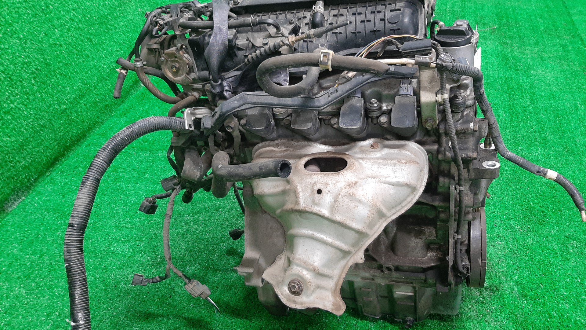 Двигатель HONDA FIT GD3, GD4 L15A VTEC 4 ракурс