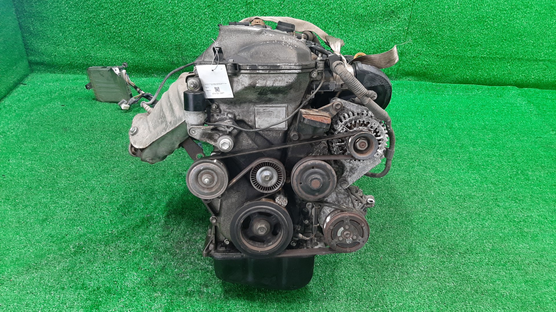 Двигатель TOYOTA COROLLA FIELDER ZZE122G 1ZZ-FE MEX 2 ракурс