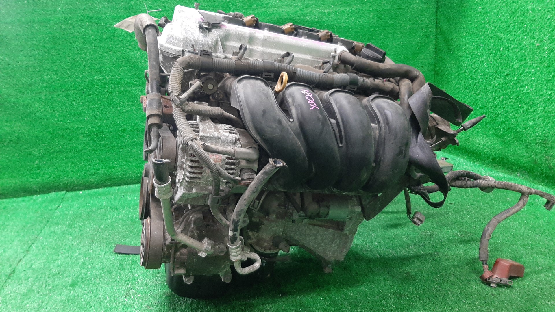 Двигатель TOYOTA COROLLA, PREMIO, COROLLA SPACIO, WISH, ALLION, COROLLA FIELDER, ALLEX, COROLLA RUNX, VOLTZ, WILL VS ZZE124, ZZT245, ZZE124N, ZNE14G, ZZE124G, ZZE138, ZZE129 1ZZ-FE MEX 3 ракурс