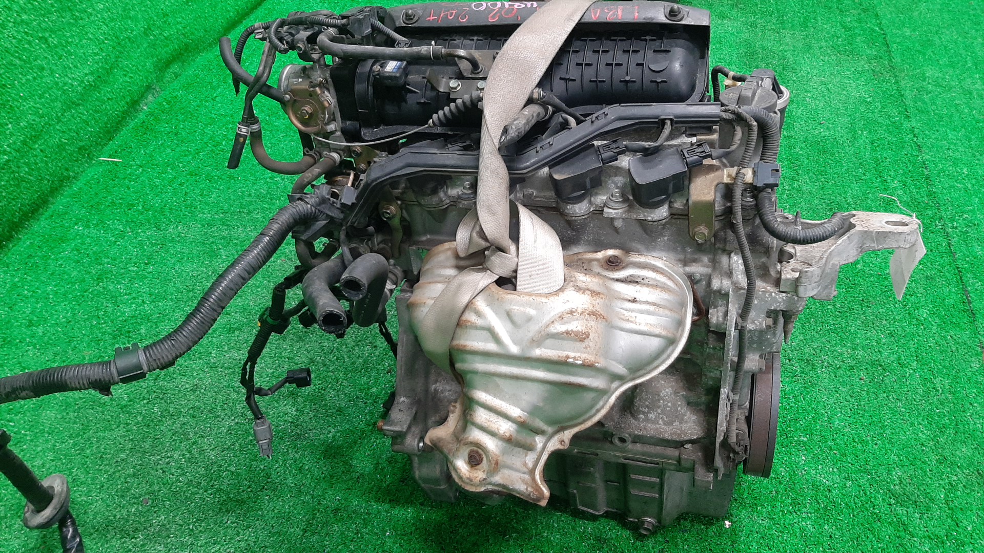 Двигатель HONDA FIT ARIA, FIT GD6, GD7, GD2, GD1 L13A I-DSI 4 ракурс