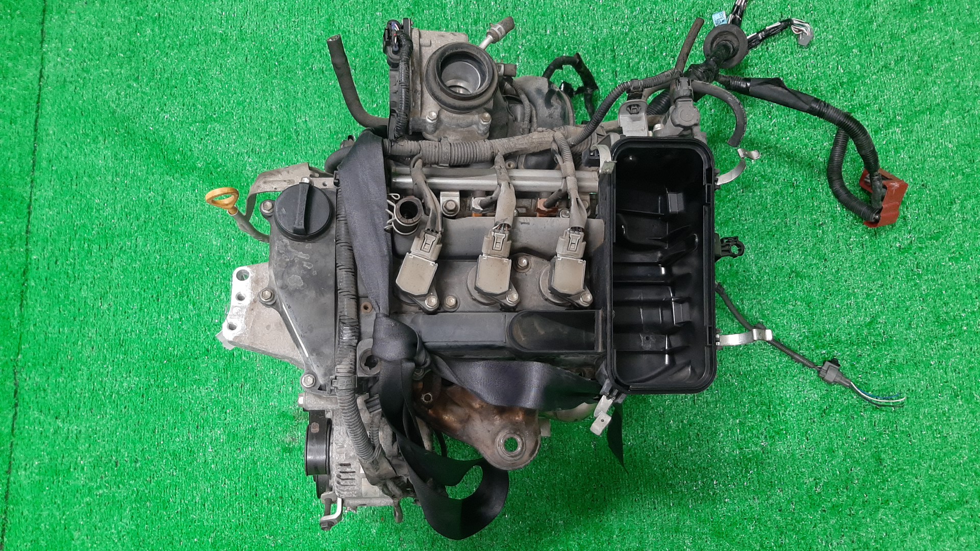 Двигатель TOYOTA PASSO, BOON KGC30, KGC35, M600S, M610S 1KR-FE 1MOD 1 ракурс