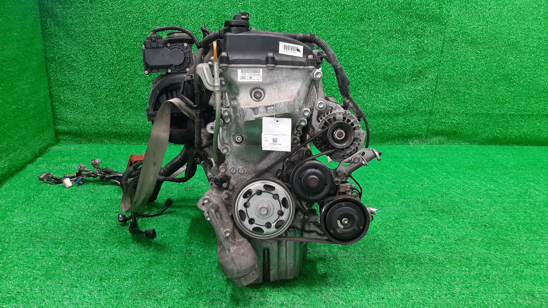 Двигатель TOYOTA PASSO, BOON KGC30, KGC35, M600S, M610S 1KR-FE 1MOD 2 ракурс