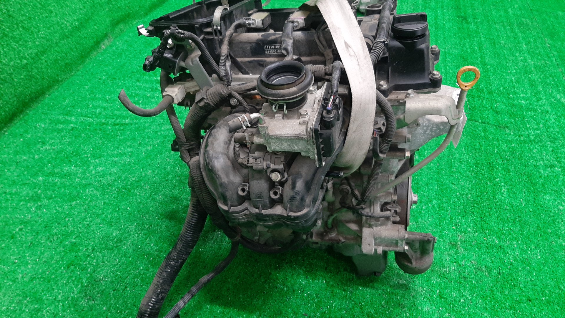 Двигатель TOYOTA PASSO, BOON KGC30, KGC35, M600S, M610S 1KR-FE 1MOD 4 ракурс