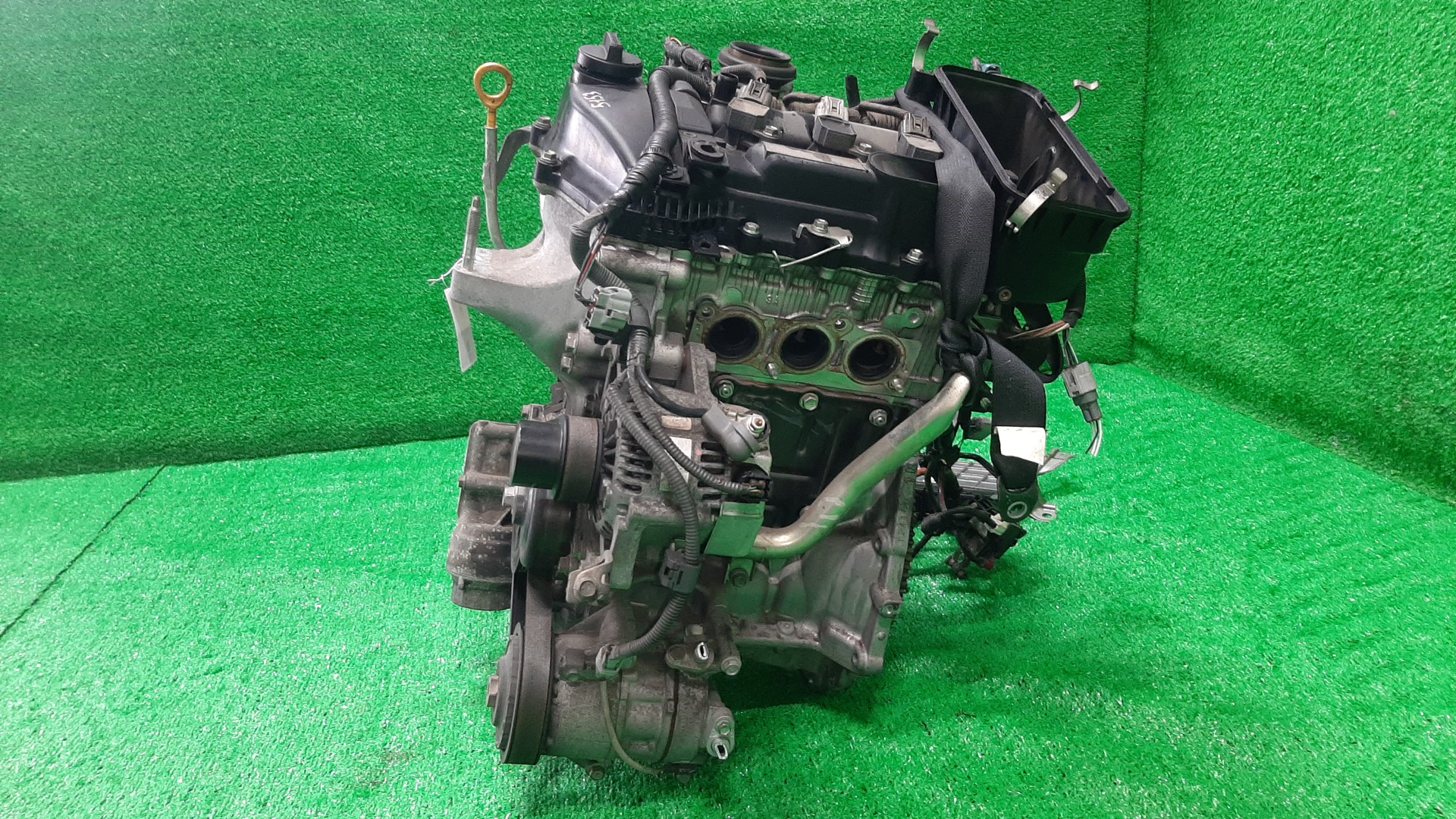 Двигатель TOYOTA VITZ KSP130 1KR-FE 1MOD 3 ракурс