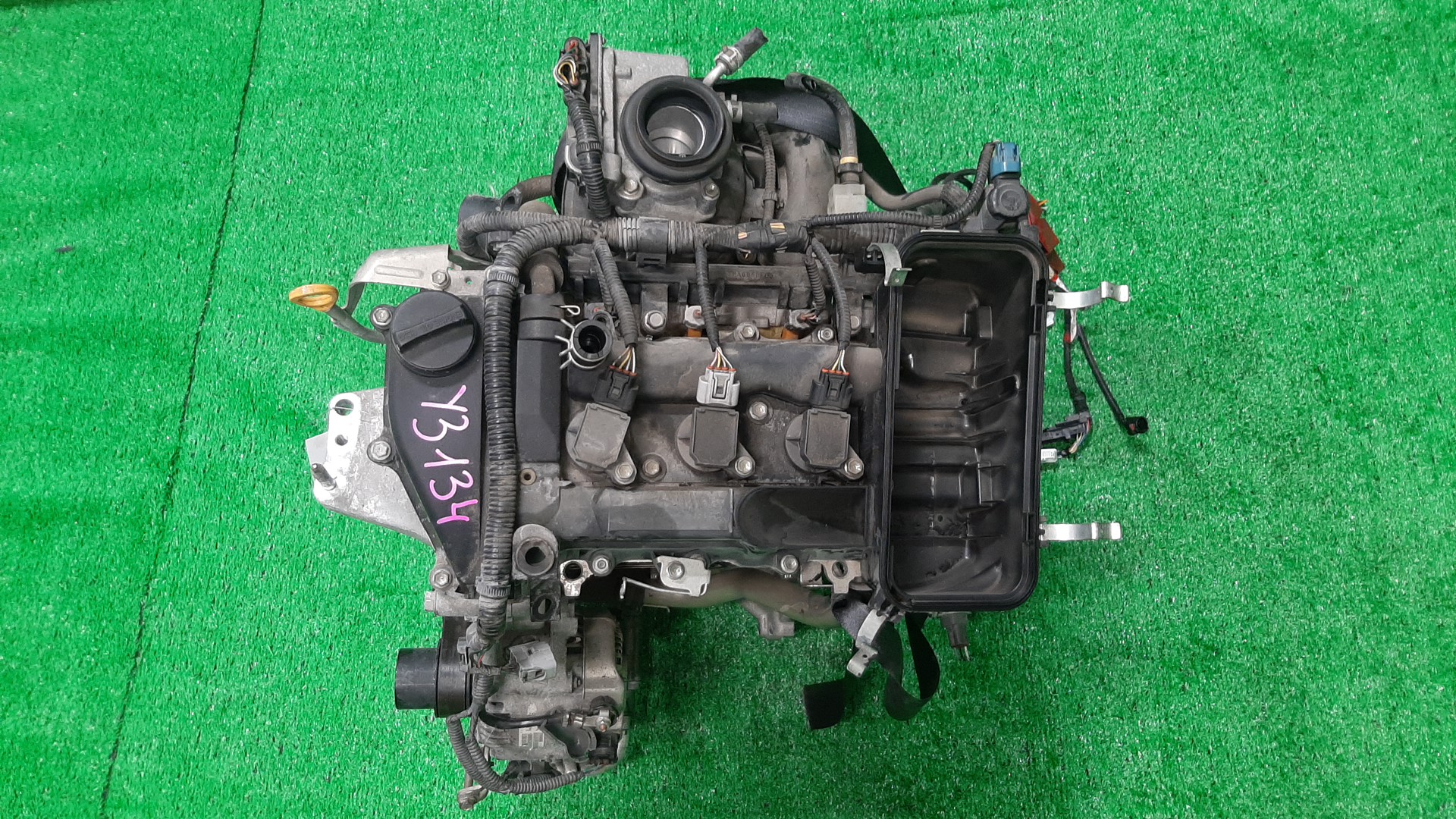 Двигатель TOYOTA VITZ KSP130 1KR-FE 1MOD 1 ракурс
