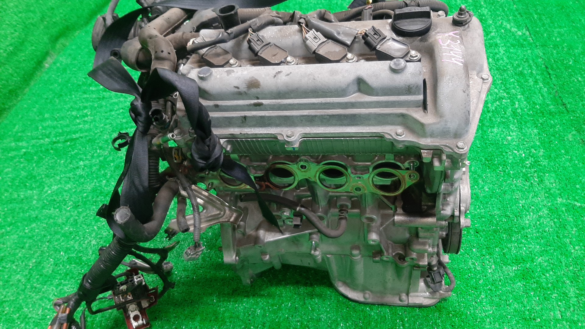 Двигатель TOYOTA PROBOX, COROLLA FIELDER, PORTE, SUCCEED, SPADE, COROLLA  AXIO NCP160V, NZE161G, NCP141, NZE161 1NZ-FE ELECTRO 4 ракурс