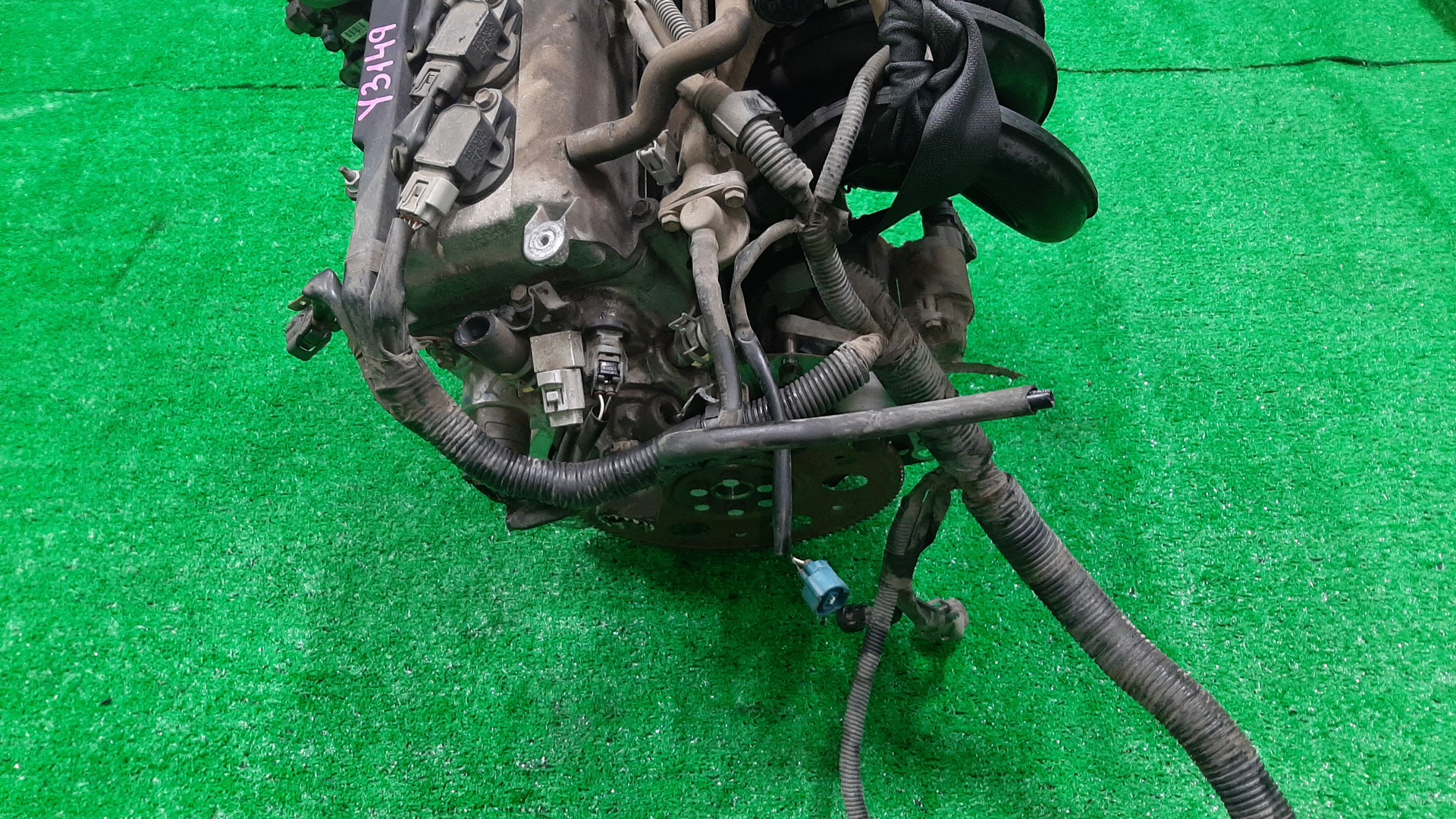 Двигатель TOYOTA PLATZ, VITZ SCP11, SCP10 1SZ-FE 1026390 5 ракурс