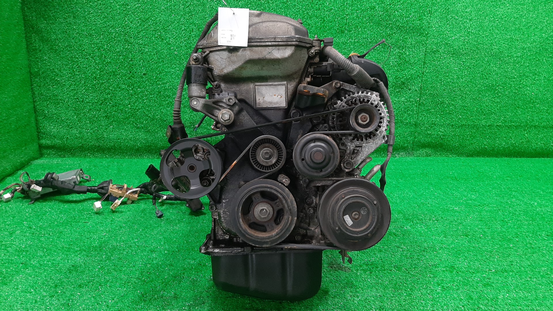 Двигатель TOYOTA COROLLA, PREMIO, COROLLA SPACIO, WISH, ALLION, COROLLA FIELDER, ALLEX, COROLLA RUNX, VOLTZ, WILL VS ZZE124, ZZT245, ZZE124N, ZNE14G, ZZE124G, ZZE138, ZZE129 1ZZ-FE MEX 2 ракурс