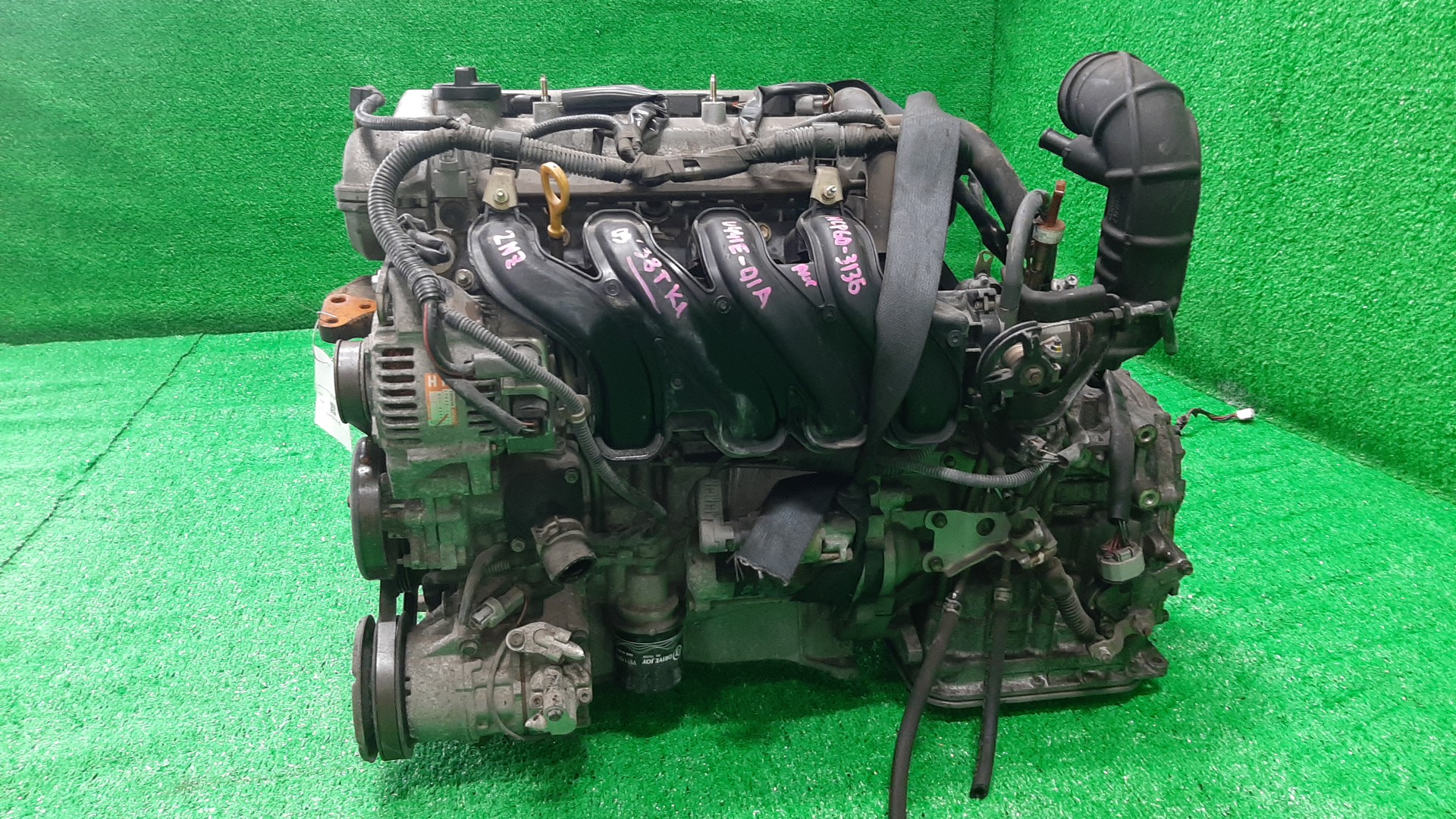 Двигатель TOYOTA FUNCARGO, IST, VITZ, WILL VI, PROBOX, BB, PORTE, WILL CYPHA NCP20, NCP60, NCP10, NCP19, NCP50V, NCP30, NNP10, NCP70 2NZ-FE SET 3 ракурс