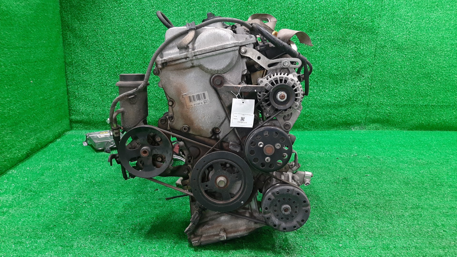 Двигатель TOYOTA FUNCARGO, IST, PLATZ, RAUM, VITZ, PROBOX, BB, PORTE, SIENTA, SUCCEED, WILL CYPHA NCP25, NCP65, NCP16, NCZ25, NCP15, NCP55V, NCP59G, NCP35, NNP15, NCP85G, NCP75 1NZ-FE B464014 2 ракурс