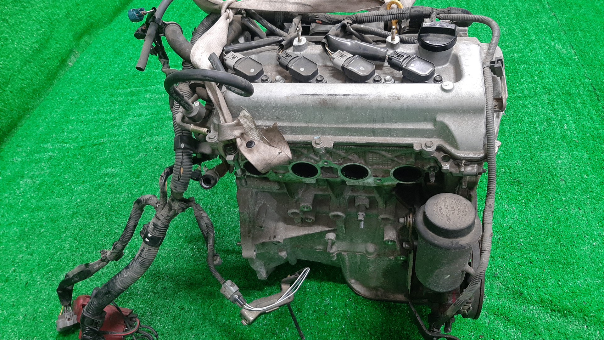 Двигатель TOYOTA FUNCARGO, IST, PLATZ, RAUM, VITZ, PROBOX, BB, PORTE, SIENTA, SUCCEED, WILL CYPHA NCP25, NCP65, NCP16, NCZ25, NCP15, NCP55V, NCP59G, NCP35, NNP15, NCP85G, NCP75 1NZ-FE B464014 4 ракурс