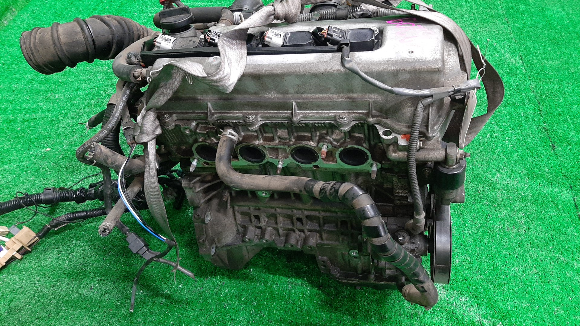 Двигатель TOYOTA COROLLA, PREMIO, COROLLA SPACIO, WISH, ALLION, COROLLA FIELDER, ALLEX, COROLLA RUNX, VOLTZ, WILL VS ZZE124, ZZT245, ZZE124N, ZNE14G, ZZE124G, ZZE138, ZZE129 1ZZ-FE MEX 4 ракурс