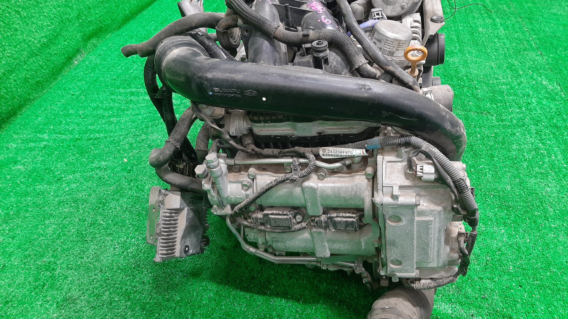 Двигатель SUBARU LEVORG VM4 FB16 J890005 4 ракурс