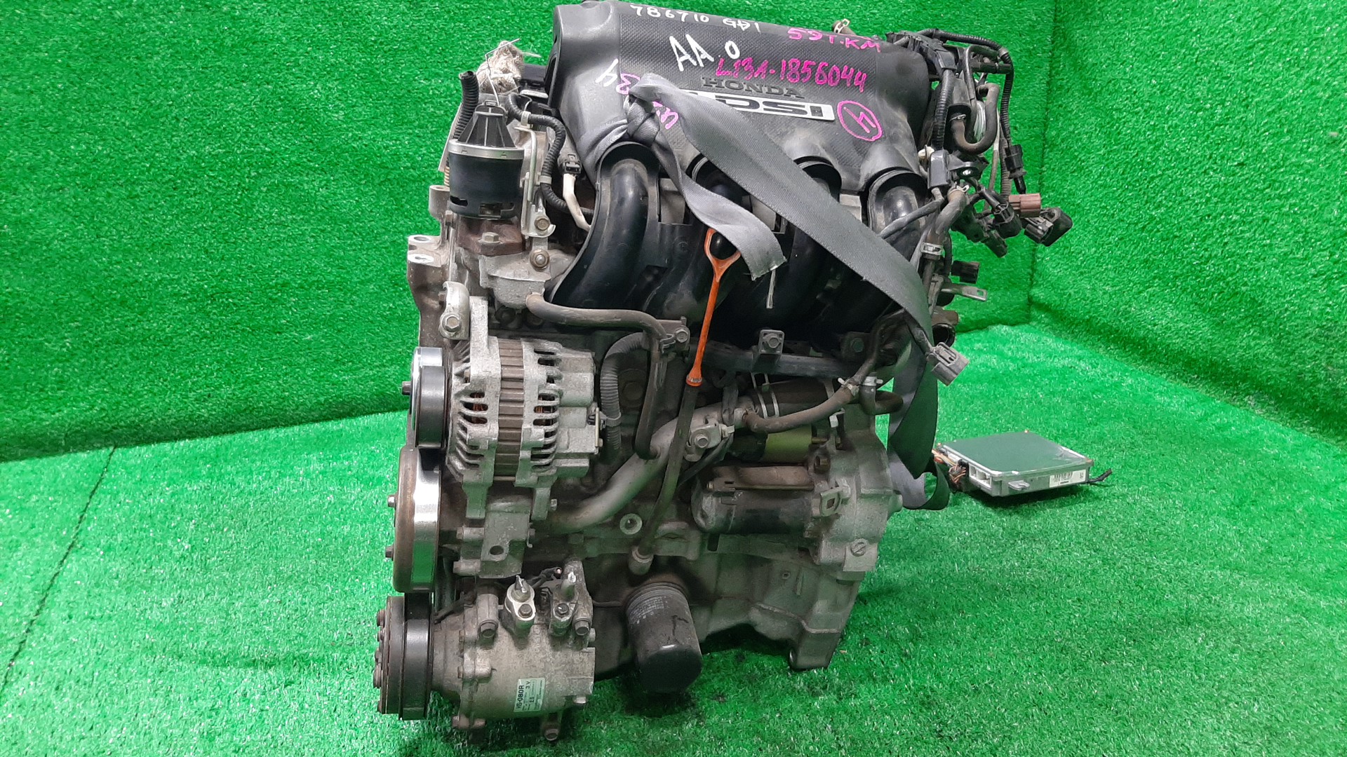 Двигатель HONDA FIT ARIA, FIT GD6, GD7, GD2, GD1 L13A I-DSI 3 ракурс